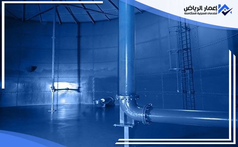 Concrete water tank insulation